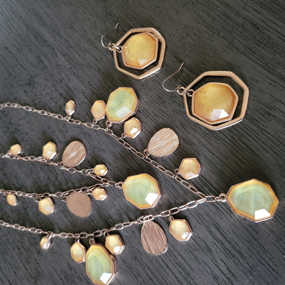 Boutique necklace/earrings set
